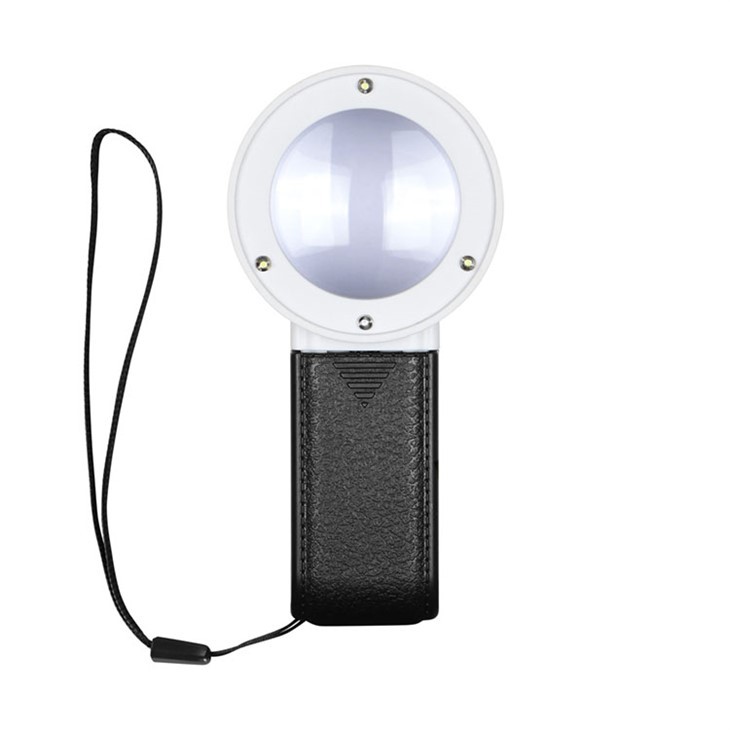 Håndforstørrelsesglass med lys